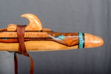 Ironwood Burl (desert) Native American Flute, Minor, Mid F#-4, #M39I (10)